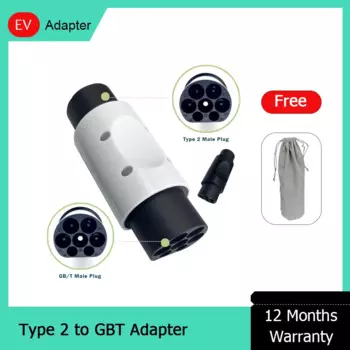 32A 3 фазы 22 кВт EV зарядная станция IEC 62196-2 Тип 2 разъем преобразователь в GB/T китайский автомобильный адаптер с замком