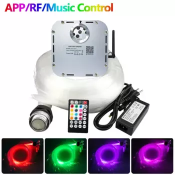 Kingmaled 32Вт RGBW оптоволоконное звездное небо