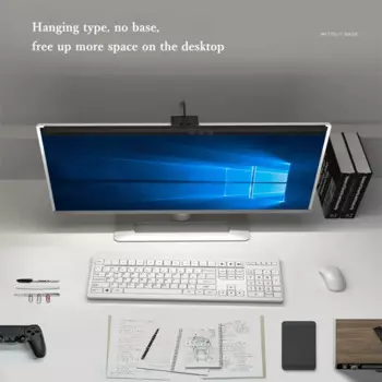 330 мм подвесной светильник с затемнением для глаз, светодиодный настольный светильник для компьютера, ПК, монитора, Светодиодный настольный светильник с питанием от USB