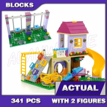 332 шт., Детский конструктор «стена для скалолазания»