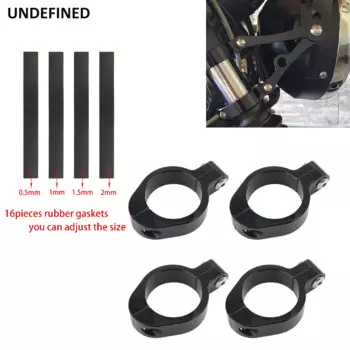 33 мм-58 мм кронштейн для мотоциклетной фары крепежные зажимы держатель для передней вилки для Harley Cafe Racer Bikes Bobber Universal