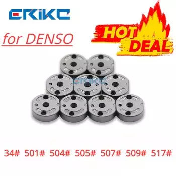 34 # Пластина регулирующего клапана дизельного распылителя 501. # 504 # 505 # 507 # 509 # Отверстие пластины клапана форсунки Common Rail 517 # для насадки Denso