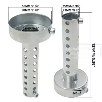 35 мм/42 мм/45 мм/48 мм/60 мм мотоциклетный глушитель DB Killer шумоглушитель выхлопной системы регулируемый глушитель съемный