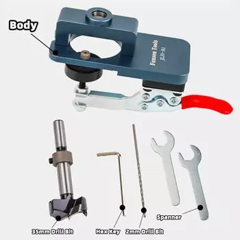 35 мм отверстие для петель Открыватель для петли сверлильный Зажим инструменты для дверного шкафа предложение для деревообработки отверстия направляющее отверстие зажим для DIY инструментов