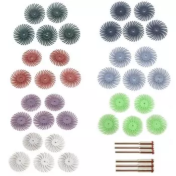 35 шт. Абразивные щетки SI FANG для шлифовальных машин