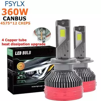 360W F180 H7 Светодиодная лампа для фар Canbus Luces Авто противотуманные фары H4 H7 HB3 H11 Светодиодная лампа H7 Светодиодная лампа Противотуманная фара