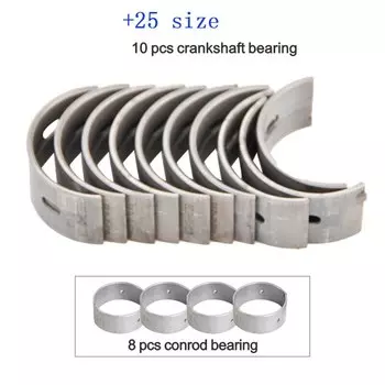 36 мм 35,75 мм 35,5 мм 35 мм шатун 34 мм 33,5 мм 33 мм комплект главных подшипников коленчатого вала для Yamaha YZF1000 YZF-R1 YZF R1 1000 98-03