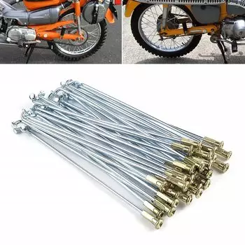 36 шт. 3,2 мм * 160 мм спицы колеса для Honda SS50 C70 CL70 CT90 CT110 C110 CD70 спицы заднего колеса 17 дюймов колесо для мотоцикла универсальные