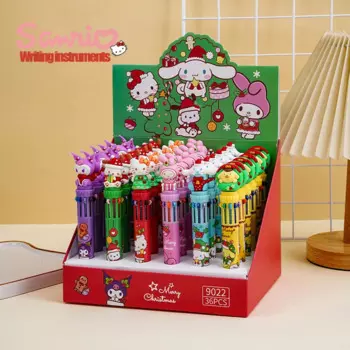 36 шт., детская шариковая ручка Sanrio с рисунком