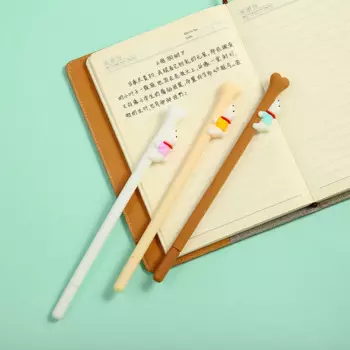 36 шт., креативная гелевая ручка с собачьей косточкой, милые Мультяшные Обучающие канцелярские принадлежности, канцелярские принадлежности, авторучка на водной основе, школьные принадлежности Kawaii