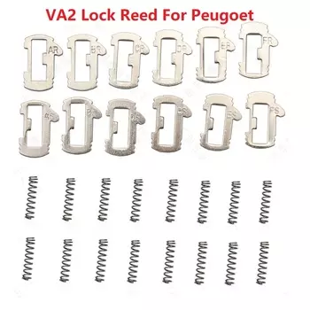 (36 шт.) медный Автомобильный Замок для Peugeot VA2 Язычковая блокировочная пластина 307 Автомобильные замки таблетки Блокировка пружина латунный материал Авто Блокировка ремонтный комплект