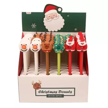 36 шт./партия, гелевые ручки с черными чернилами