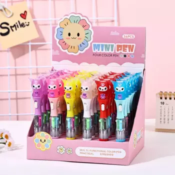 36 шт./партия, шариковая ручка Sanrio, 4 цвета