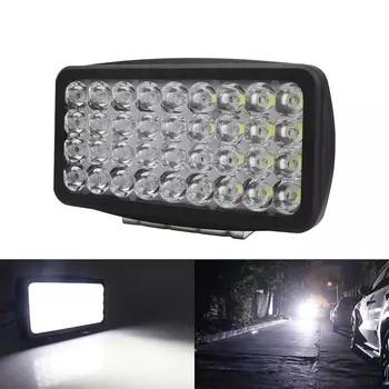 36LED фары для мотоциклов с кронштейном, фара для скутера, фары на крыше автомобиля, светодиодные рабочие фары, сигнальные фары, противотуманные фары, универсальные