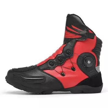 37-48 мотоциклетные ботинки, нескользящие ботинки с шипами, кожаные мотоциклетные ботинки для эндуро, мужские байкерские ботинки, сезонная гоночная обувь для верховой езды