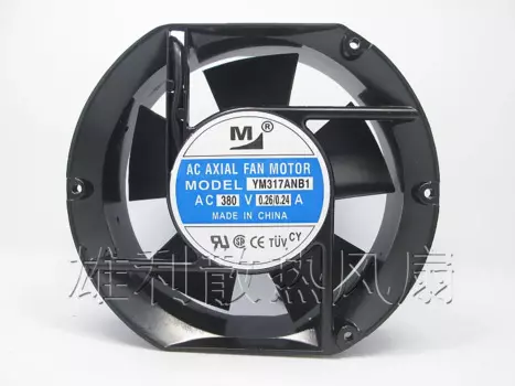 380V 0.26A 17251 YM317ANB1 150*172*51 мм осевой вентилятор охлаждения шкафа