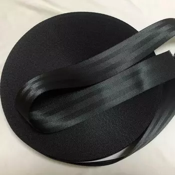 38-метровый рулонный ремень безопасности, лямка безопасности, черный цвет, ширина 4,8 см