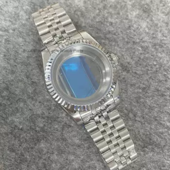 39 мм, ремешок из нержавеющей стали для часов, аксессуары для часов Datejust NH35/NH36, инструменты для ремонта движений