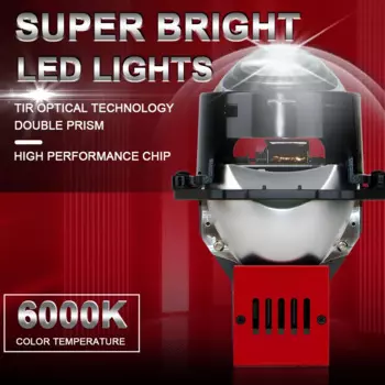 3,0 дюймовый Bi Led с двумя отражателями, автомобильная фара для Hella 3R G5, линза ближнего и дальнего света, модернизированные прожекторы высокой мощности