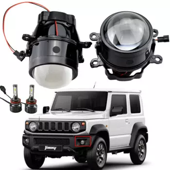 3,0-дюймовый кронштейн для регулировки типа G2, HD стекло, биксеноновые противотуманные фары, линзы проектора H11, лампы для Suzuki Grand Vitara Jimny Swift SX4