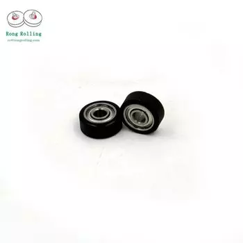 3*10*4 Полиуретановый подшипник из полиуретана с резиновым покрытием 693ZZ Отверстие подшипника 3 мм, шкивы/ролики/колеса диаметром 10 мм, толщина 4 мм.