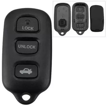 3 + 1 кнопочный автомобильный БЕСКЛЮЧЕВОЙ пульт дистанционного управления чехол оболочка корпус Корпус Крышка корпуса брелок ремонт для Toyota Avalon Lexus LS400 ES300 SC300 SC400