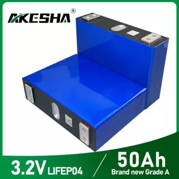 3,2 в 50 Ач Lifepo4 призматическая аккумуляторная батарея 12 в 24 в 48 в батарейный блок ЕС США без TEX