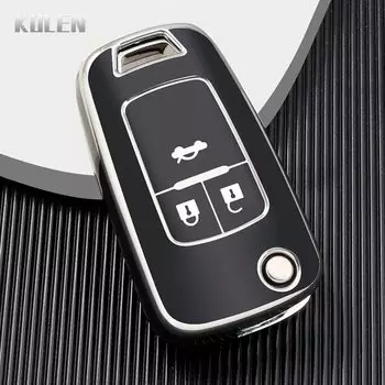 3 4 5 кнопок чехол для автомобильного ключа из ТПУ, брелок для Chevrolet Cruze Aveo Trax Sail Malibu для Opel Vauxhall Astra Corsa Meriva Insignia