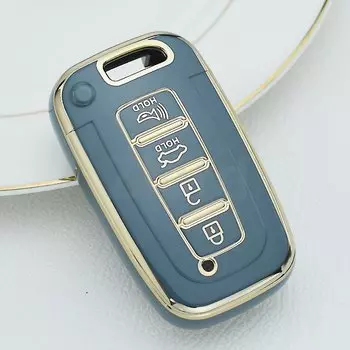 3/4 кнопочный автомобильный брелок, чехол для Hyundai для Kia EQUUS Optima K5 Forte Opirus Rohens Ix35 SOUL SORENTO mohas Borrego