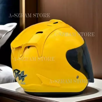 3/4 шлем SZ Ram с открытым лицом, полушлем Casco, яркий полушлем для езды на мотоцикле, горной дороге, желтый летний сезон, шлем для женщин и мужчин