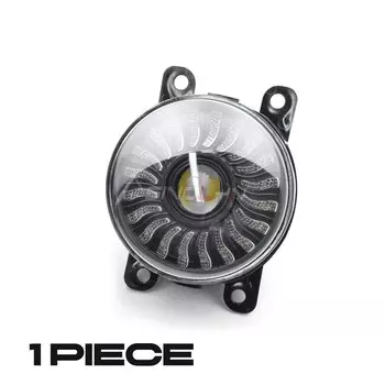 3,5-дюймовые светодиодные противотуманные фары для Ford FOCUS MK2 MK3/Fiesta/s max/Ranger/Fusion Поворотник дальнего света противотуманные фары автомобильные аксессуары, птф светодиодные,противотуманные фары led