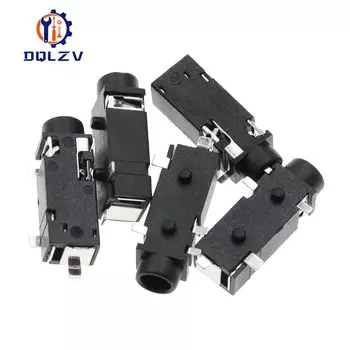 3,5 мм разъем для наушников 5 футов Двухканальный аудио USB-интерфейс устойчивый к высоким температурам SMT