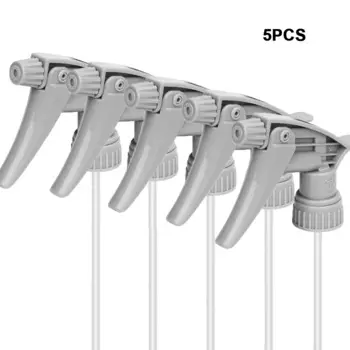 3/5 шт. регулируемый триггерный распылитель, сверхмощная головка распылителя, устойчивая к кислотам и щелочам, для автодетализации, чистки автомобиля, дома, сада