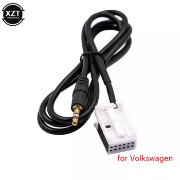 3,5 мм автомобильный AUX входной музыкальный адаптер, кабель режима для iPod Phone MP3 для VW RCD510 RCD310 RCD300 для Golf 6-скоростной Skoda Octavia