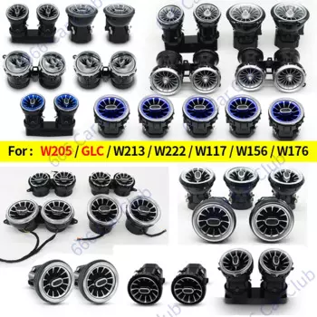 Цветные светодиодные вентиляционные отверстия 3 / 64 для Mercedes - Benz W205 W213 W222 W117 W176 X156 W206 W167