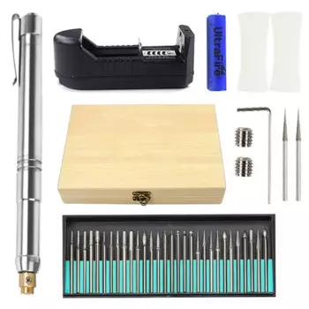 3,7 В перезаряжаемая электрическая ручка для резьбы, электрическая дрель, машина для полировки металла, гравировка, деревообработка, электрический инструмент из нефрита и камня