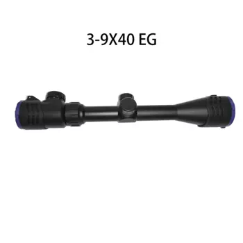 3-9X40 EG прицел для винтовки, алюминиевый прицел, охотничий оптический прицел, охотничий прицел с большим радиусом действия FFP, зеленый, синий прицел
