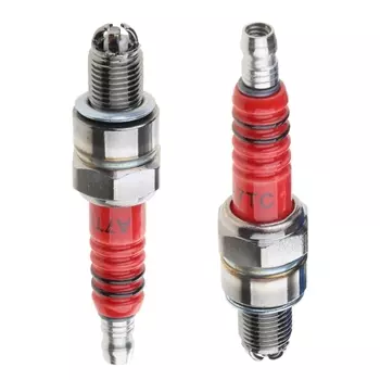 3 электрода для свечей зажигания A7TC для 50cc 70cc 90cc 110cc 125cc Dirtbikes Bear ATV Honda-CRF50