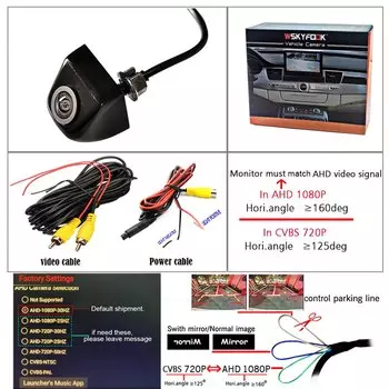 3 цвета ccd HD appr 180deg рыбий глаз вид Анти-туман резервная камера заднего вида ночное видение парковочная камера Фронтальная боковая камера цинковый сплав