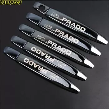 3 цвета нержавеющая сталь Дверная ручка Стайлинг крышка Защитная Накладка для Toyota Land Cruiser Prado FJ120 аксессуары 2003-2009