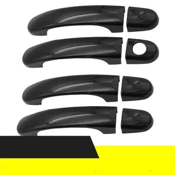 3-цветные чехлы для VW Touran/VW Caddy/VW T5 Transporter 2003-2015, хромированные накладки на боковую дверь, набор накладок, фОРМОВЫЕ колпачки