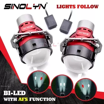 3 дюйма, AFS Bi светодиодный, Проекционные линзы, лампа с динамическим изгибом, Объективы для фар 17000Lux, Аксессуары для автомобилей, обновленная модернизация,фары светодиодные,линзы для фар,лед лампы для авто