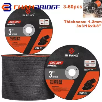 3 дюйма металлический режущий диск 75x1,2x9,5 мм режущие диски для штамповки металла и нержавеющей стали Режущий мини-пильный диск 3-60 шт.