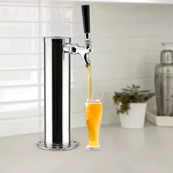 3-дюймовый диспенсер для пива Draft Kegerator, диспенсер для вина из нержавеющей стали