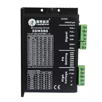 3-фазный драйвер шагового двигателя 3DM580, 18-50 В постоянного тока, 1,0-а, для лазерных гравировальных станков Co2