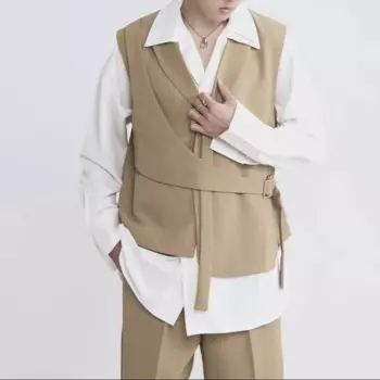 3-g6 Fant C Мужской Новый стильный привлекательный стильный индивидуальный строгий роскошный трендовый костюм с жилетом и брюками