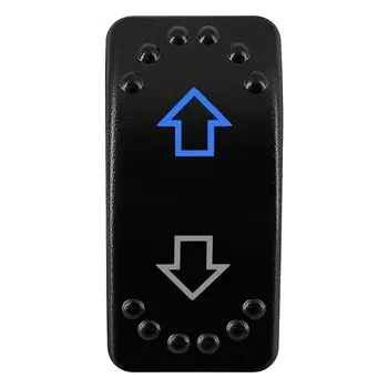 3-ходовой светодиодный клавишный переключатель 12 В/24 В DPDT ВКЛ. Выкл. Водонепроницаемая мгновенная лебедка вверх вниз самосвал ящик стрелы для автомобиля лодки машины