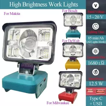 Аккумуляторный светодиодный прожектор Dawupine 3 дюйма