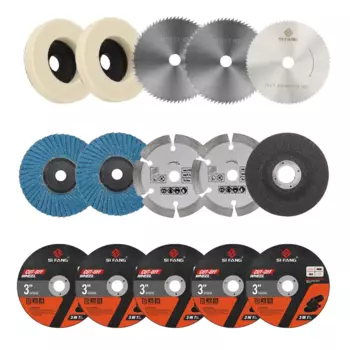 3-дюймовая полимерная циркулярная пила, шлифовальный круг, 75 мм, режущие диски для угловой шлифовальной машины, дерево, металл, шлифовальные режущие инструменты, насадка