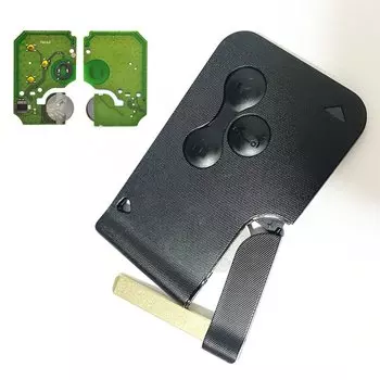 3 кнопки 433 МГц ID46 PCF7947 чип аварийный смарт-дистанционный ключ от машины для Renault Megane 2 Scenic Card II